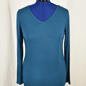 Elen Tracy Reversible Layering Tee Poseidon Blue LG